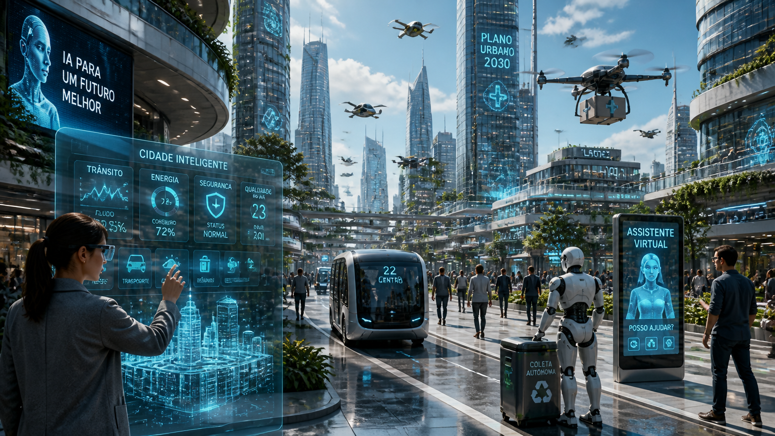 Imagem em destaque do post Inteligência Artificial: O Futuro das Empresas e suas Aplicações